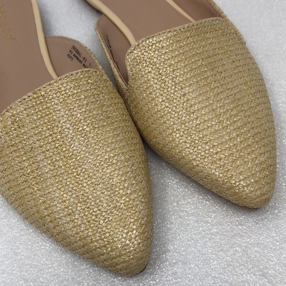 New Bamboo The Journal Raffia Mule Women’s Size 7 - Picture 11 of 14